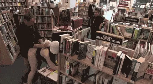Sex in bookstore